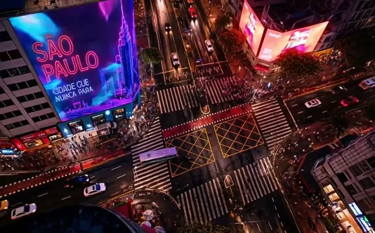 'Times Square' de SP terá fechamento para carros aos fins de semana