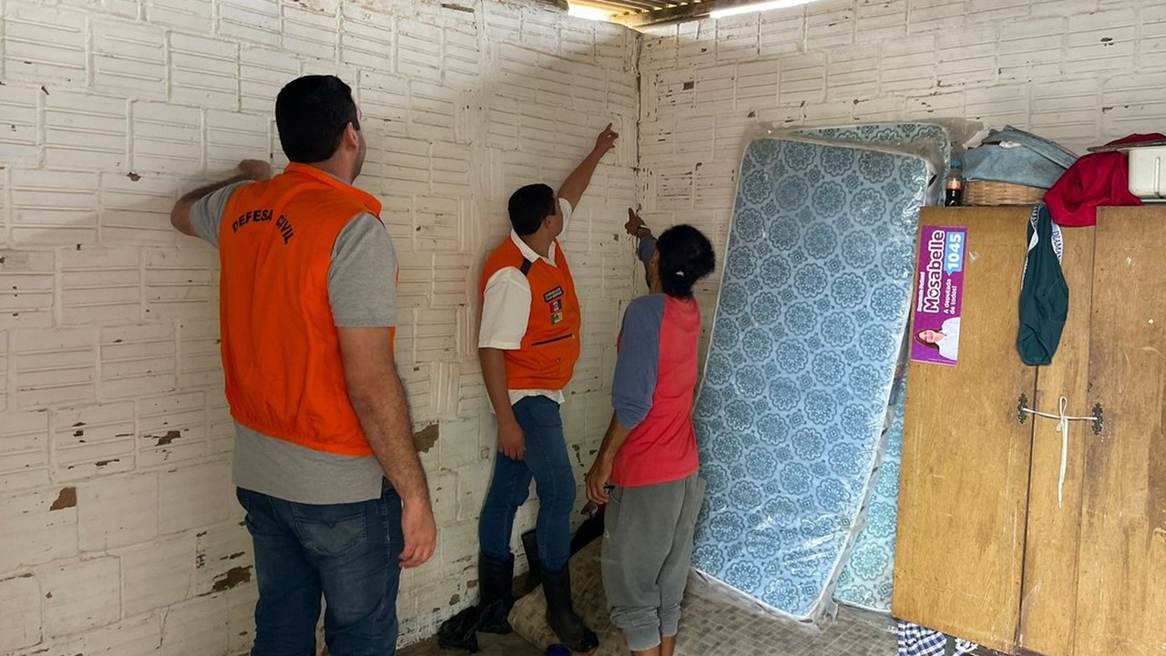 Após chuvas intensas, aldeia indígena Pankaxuri é interditada em Palmeira dos Índios