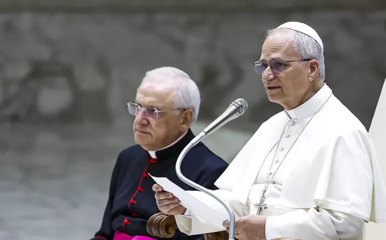 Papa Leão XIV alerta que 'idolatria do lucro compromete a paz'