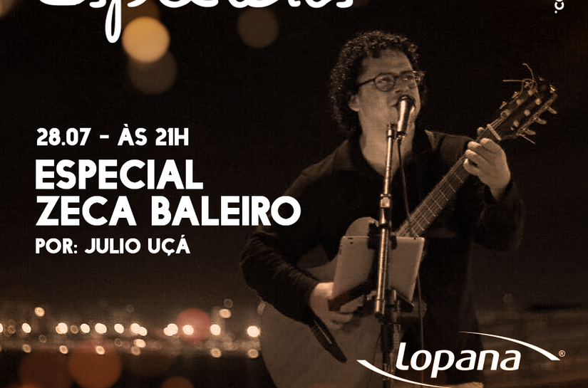 ‘Quintas de Especiais’ do Lopana homenageia Zeca Baleiro