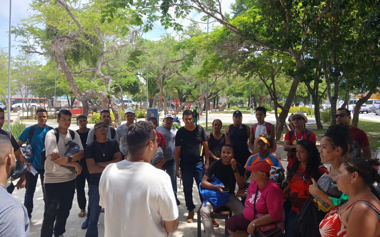 Praça é Massa: Alurb inicia aulas práticas do curso de zeladoria