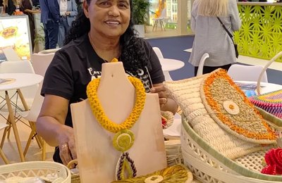 Das mãos de Coruripe para o mundo: Leide Santana transforma tradição em arte e resistência