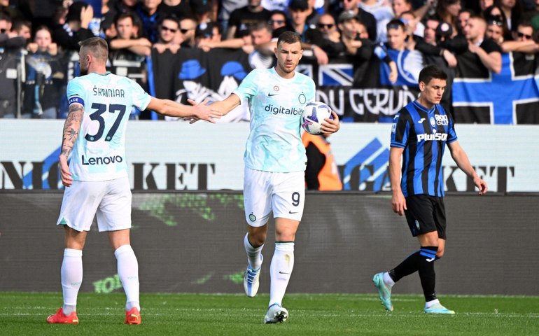 Inter leva susto, mas derrota a Atalanta de virada no Campeonato Italiano