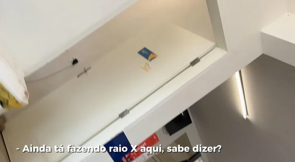 Equipe do Jornal da Francês esteve no hospital Ib Gatto. - Foto: Reprodução/Jornal da Francês