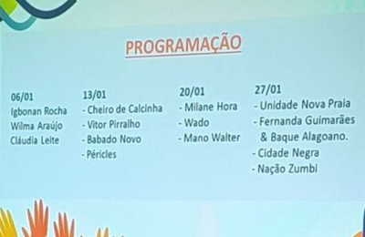 Prefeitura divulga atrações do Maceió Verão 2018. Faltam duas surpresas