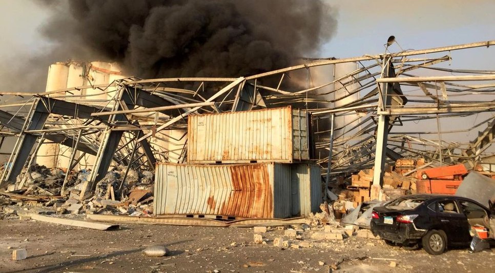 EXPLOSÃO BEIRUTE