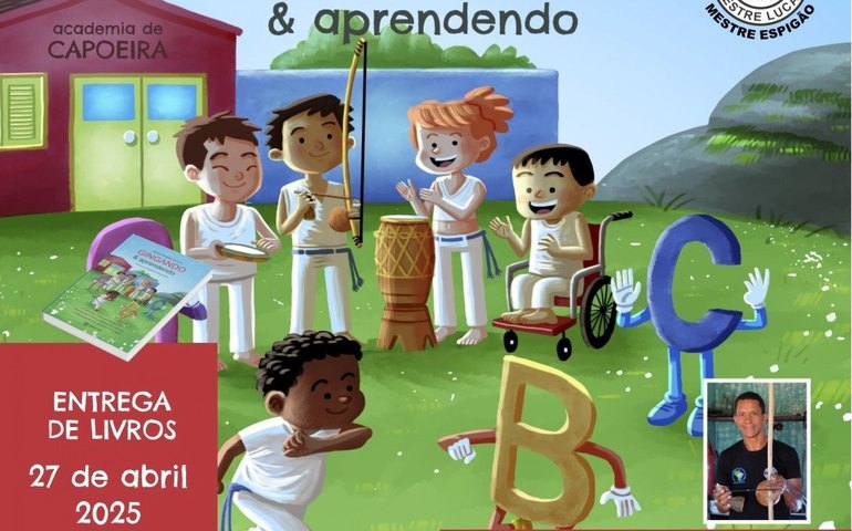 Gingando e Aprendendo: projeto une capoeira e literatura para promover a educação de forma integral