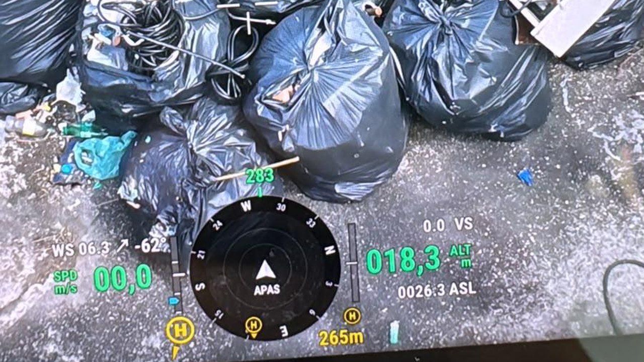 Segurança Cidadã apreende oito sacos de cabos de energia na Buarque de Macedo