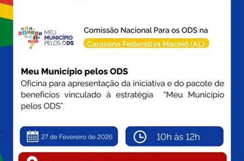 Caravana federativa apresentará benefícios pelos ODS para municípios