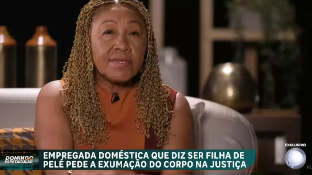 Mulher que diz ser filha de Pelé pede exumação do corpo após teste negativo de DNA