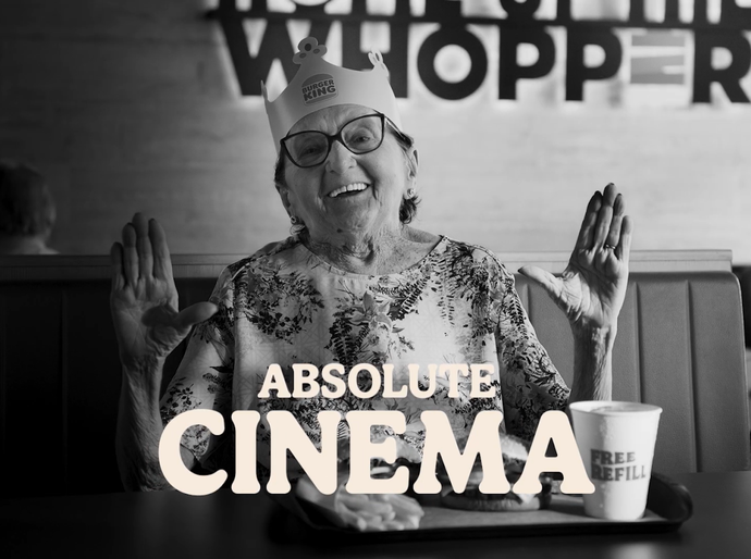 Absolute cinema: Burger King® escala Tânia Maria, ícone do cinema mundial, para nova campanha de ‘King em Dobro’