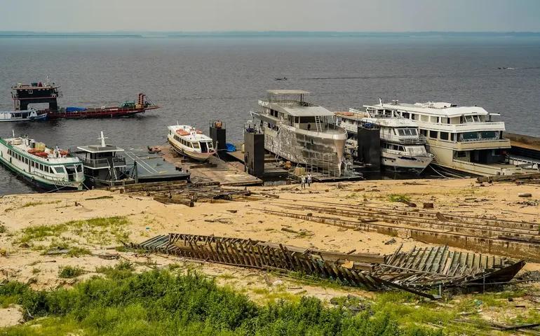 Setor industrial do Amazonas demonstra preocupação com estiagem