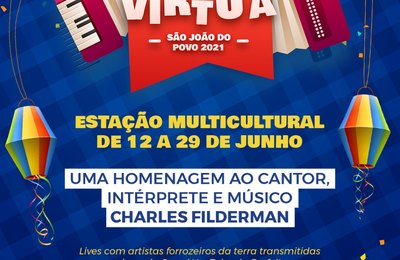 Palmeira: Arraiá Virtuá do São João do Povo 2021 continua na quarta (23)   
