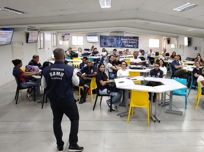Samu Alagoas inicia mais um Curso de Suporte Avançado de Vida para médicos e enfermeiros