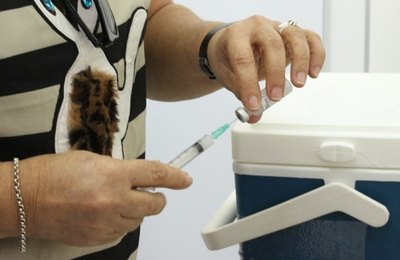 Ressocialização imuniza servidores e reeducandos contra o sarampo
