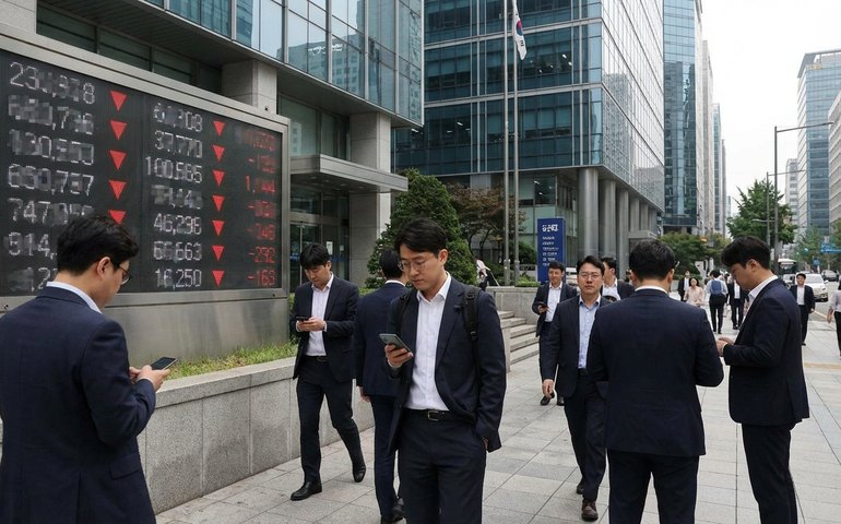 Bolsas asiáticas recuam após novas medidas tributárias na Coreia do Sul