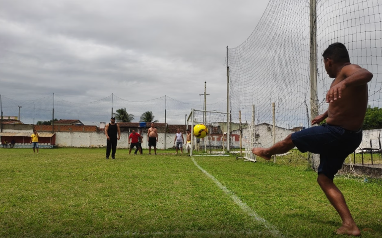 Usuários do CAPS Penedo participam de atividade recreativa para melhorar a saúde física e mental
