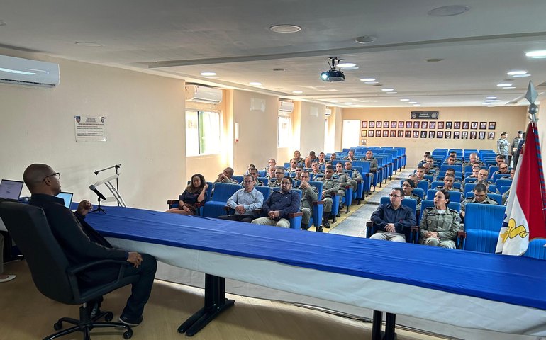 Segurança Pública inicia IX Estágio Técnico para o Plano de Defesa com cadetes da Polícia Militar