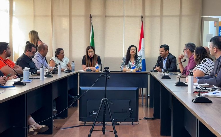 Seagri e Sedics apresentam estrutura para a 1ª Feira da Agricultura Familiar e Economia Solidária