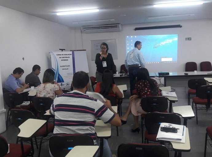 TCE encerra curso de Avaliação de Controles Internos com foco na Alimentação Escolar