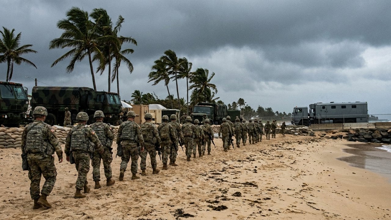 EUA mobilizam Guarda Nacional com aproximação do furacão Isaias na Costa do Golfo