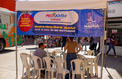 Inscrições para o ProJovem Urbano seguem abertas em Maceió