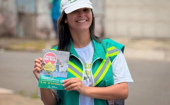 Alurb intensifica ações de educação ambiental, reciclagem e fiscalização em diversos bairros de Maceió