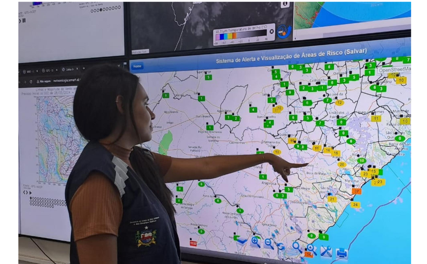 Secretaria do Meio Ambiente emite aviso para chuvas no final de semana