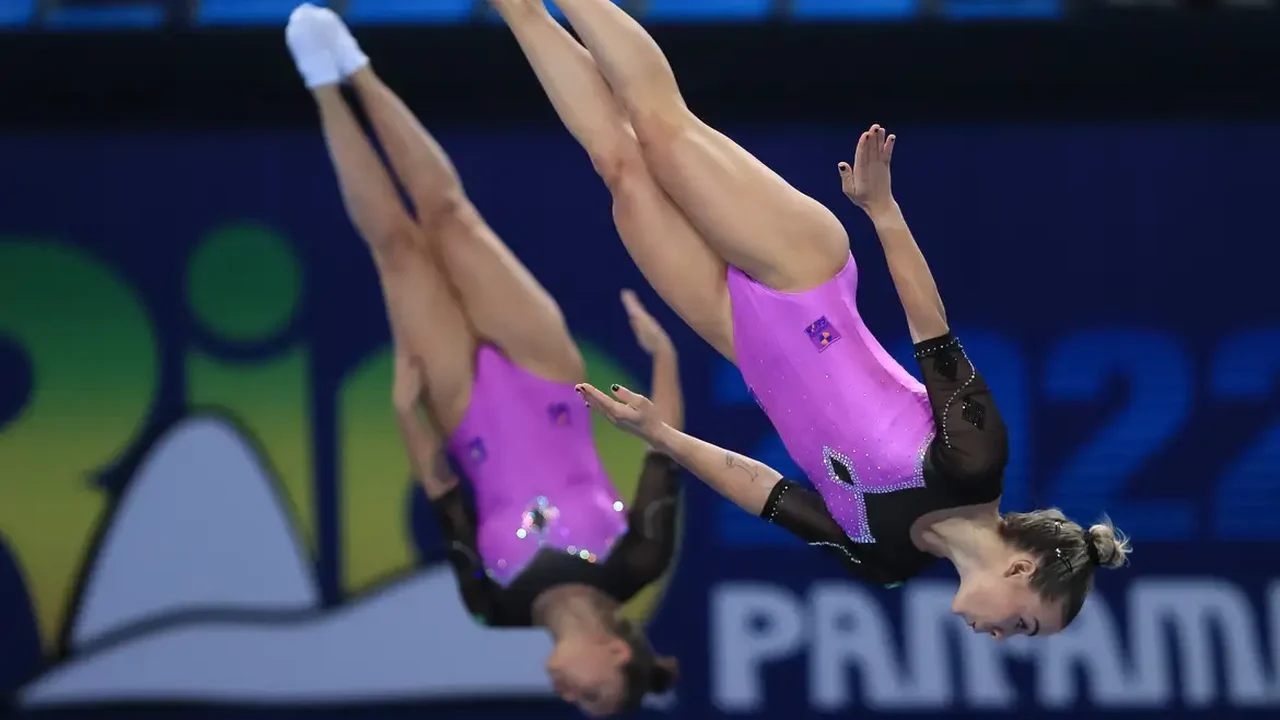Alice e Camilla Gomes garantem vaga inédita para o Brasil na ginástica de trampolim em Paris