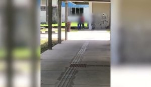 Funcionário é flagrado ao maltratar animal na Universidade Federal de Sergipe.jpg
