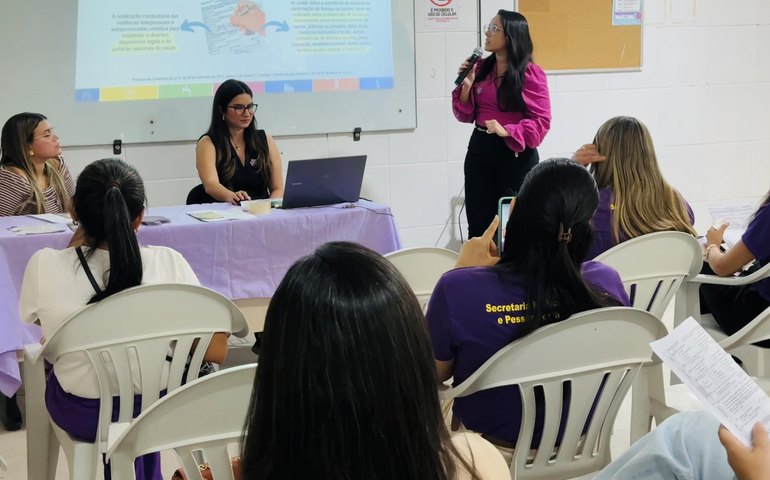 Rede de Atenção às Violências realiza ações em alusão ao Agosto Lilás em Batalha e Belo Monte