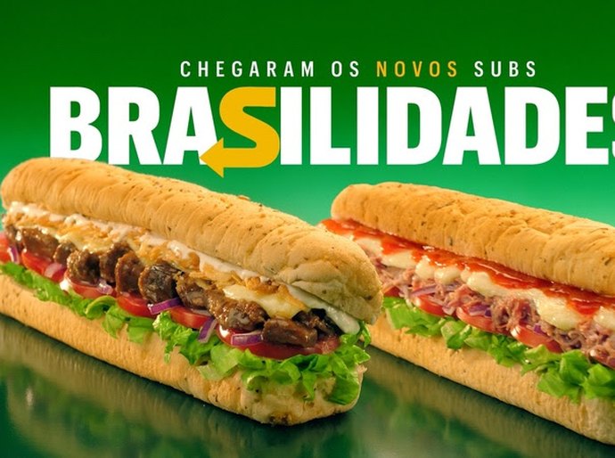 Subway® lança linha ‘Brasilidades’ e brinca em campanha “o país inteiro tá vestindo as nossas cores”