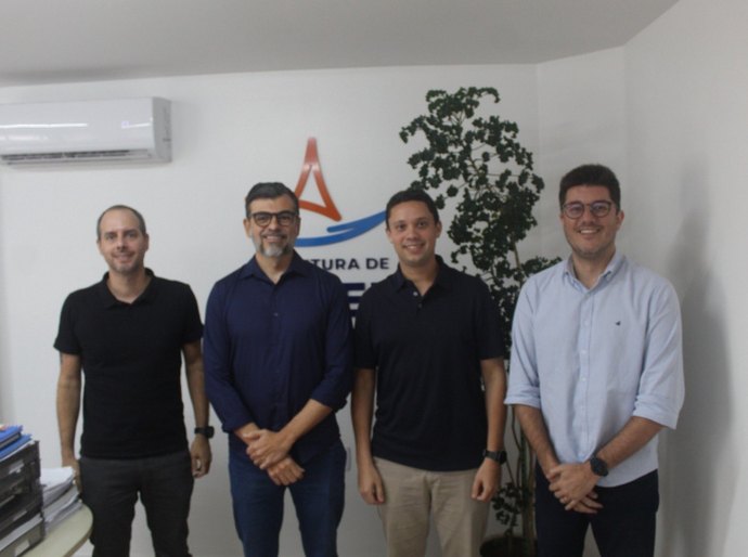 Secretaria Municipal de Fazenda recebe visita do secretário de Finanças de Natal