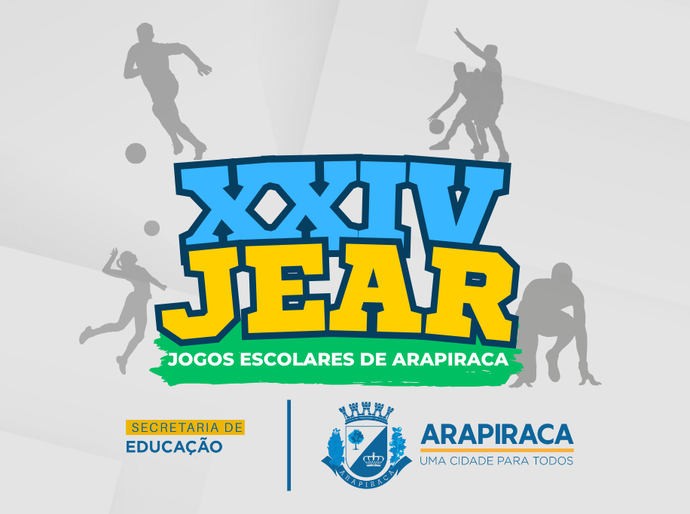 Estão abertas as inscrições da 24ª edição dos Jogos Escolares de Arapiraca