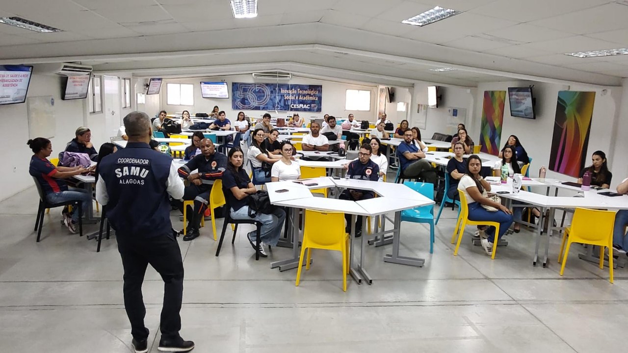 Samu Alagoas inicia mais um Curso de Suporte Avançado de Vida para médicos e enfermeiros