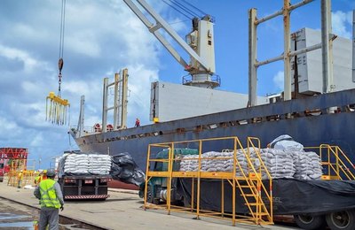 Porto de Maceió apresenta aumento de 6,01% na movimentação de mercadorias no 1º semestre