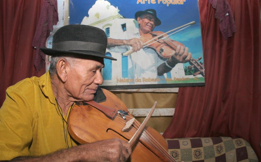 Diteal lamenta falecimento de Nelson da Rabeca, patrimônio vivo de Alagoas