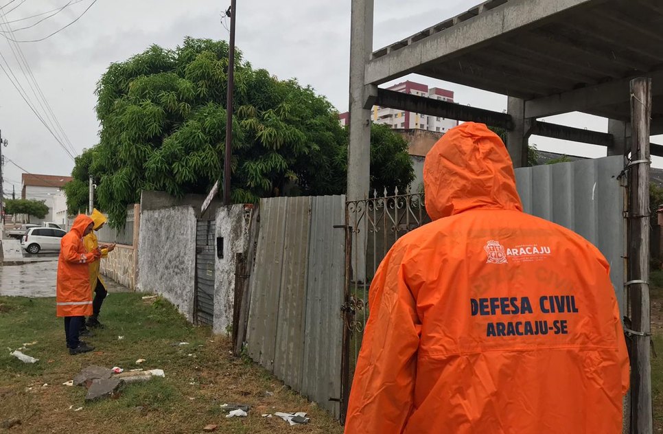 DEFESA CIVIL EM ARACAJU / Foto: Ascom/Semdec