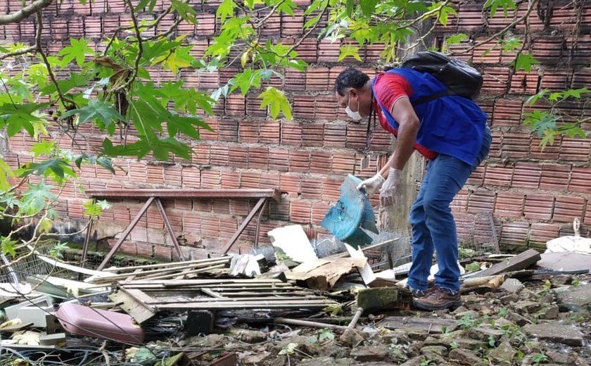 Saúde combate leptospirose em mais de 2.500 imóveis