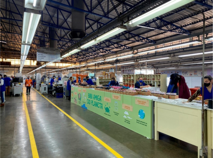 Bibi transforma resíduos industriais em nova matéria-prima para palmilhas