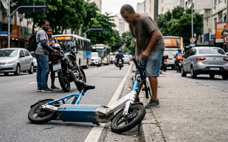 Acidentes com veículos autopropelidos mais que triplicam no Rio em um ano