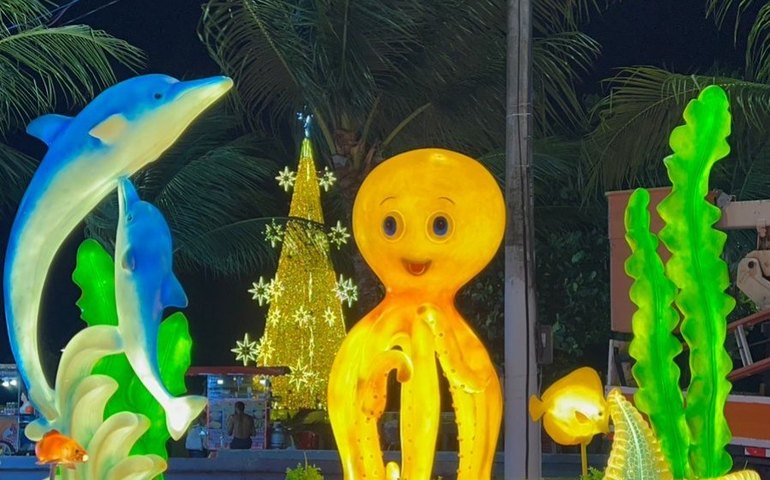 Natal de Todos Nós ganha elementos marítimos que simbolizam Maceió