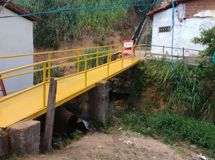 Prefeitura de Maceió melhora acessibilidade na Grota Pau D’arco