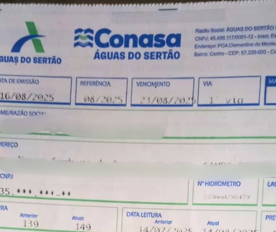 Defensoria Pública ingressa com ação civil pública contra Águas do Sertão exigindo transparência à população alagoana