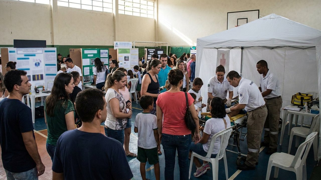 Ao menos 21 pessoas recebem atendimento após uso de agulha compartilhada em feira de ciências no Recreio