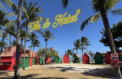 Vila de Natal reúne arte, cultura e gastronomia à beira-mar de Maceió