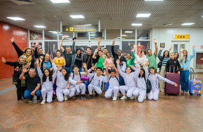 Estudantes de Murici retornam ao Brasil após intercâmbio de 15 dias em Madrid