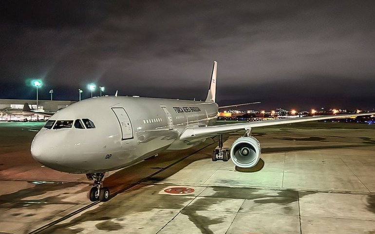 Nono voo da Operação Voltando em Paz decola de Israel com repatriados