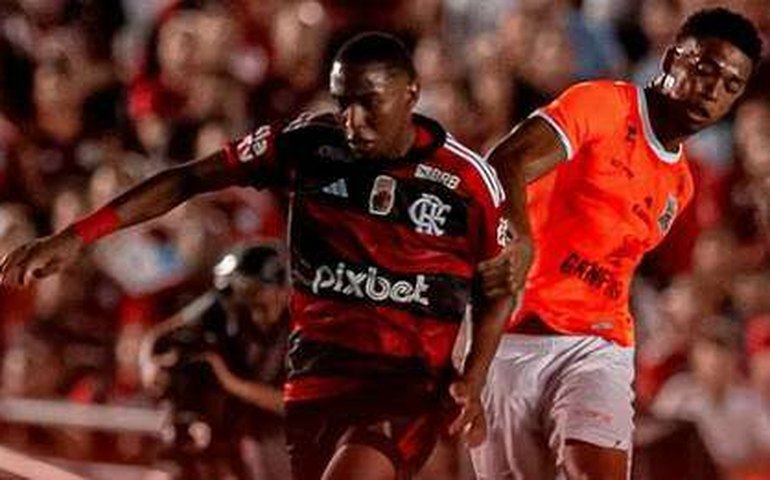 Flamengo corre atrás e busca empate com o Nova Iguaçu em João Pessoa pelo Carioca