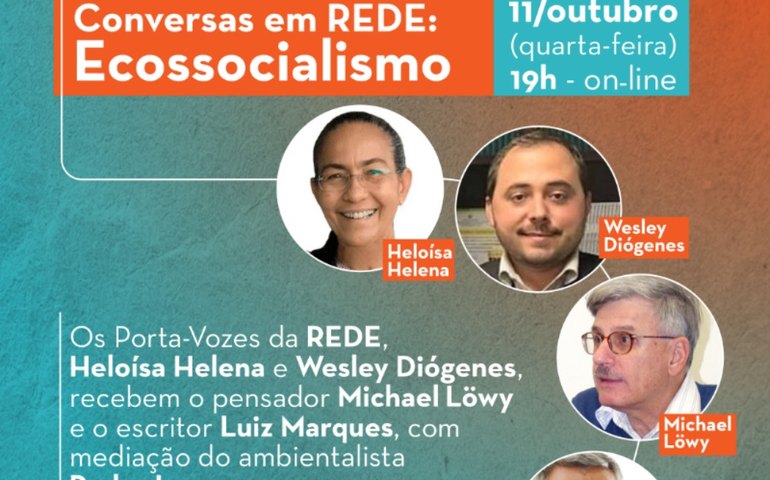 Rede sustentabilidade promove conversa sobre ecossocialismo